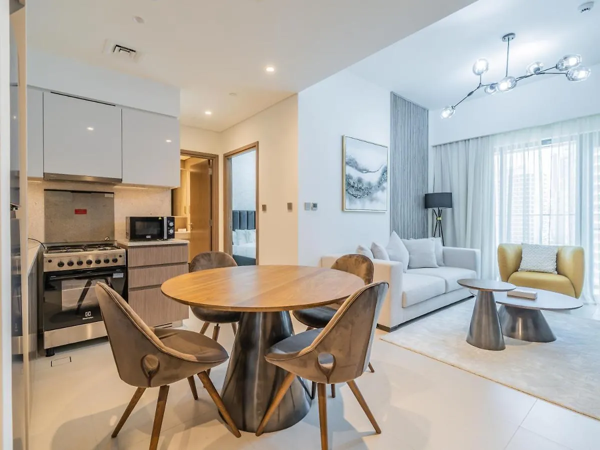 Pleasant 1Br In Burj Royale - Downtown Dubai公寓 0*, 迪拜