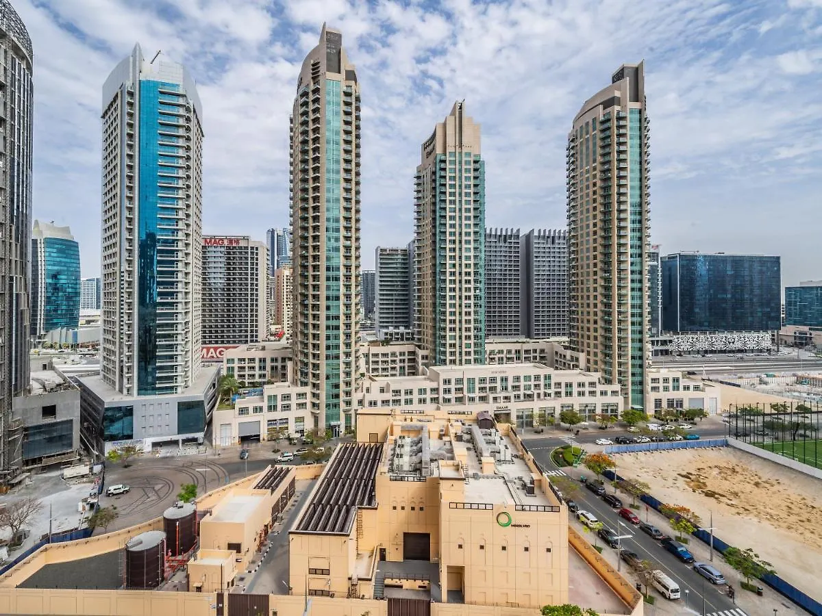 Pleasant 1Br In Burj Royale - Downtown Dubai 아파트 0*,